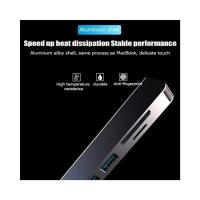 DAYTONA Hc-13C Type-C To 2* USB 3.0 Sd Tf 4K Hd 1080P HDMI Pd Kart Okuyucu Çevirici Hub